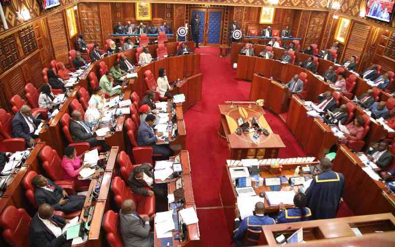 Sarakasi at midnight as witnesses in DP's drama star in Senate theatre