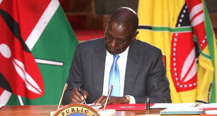 President Ruto signs historic IEBC bill at KICC, first outside State House