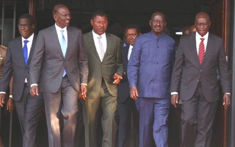 Ruto, Mt Kenya MPs meeting that laid the ground for Raila's entry