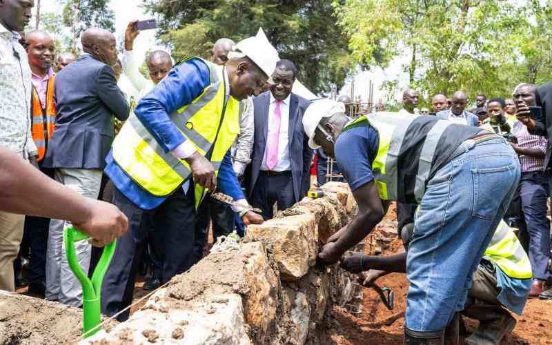 Gusii MPs differ over location of varsity as Ruto tours region