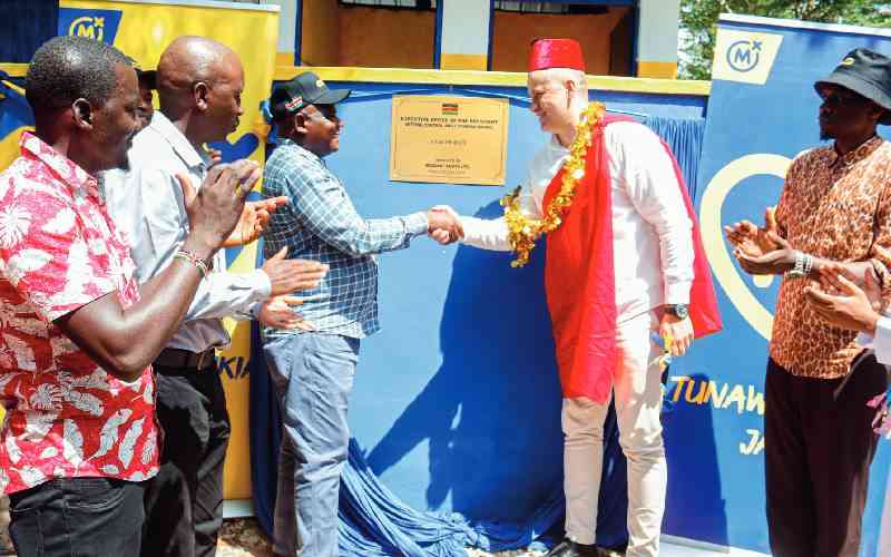 Waa Primary School in Kwale County benefits from state-of-the-art toilets and 100 desks from Mozzart Bet