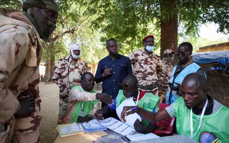 Chad votes in triple elections after three years of army rule