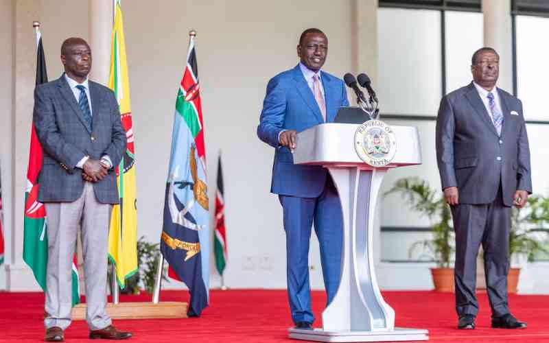 Recycled, replaced and still room for more in Ruto's new Cabinet