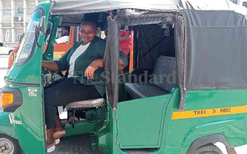 Gladys Kerubo: Lady tuk-tuk rider on mission for expectant mothers