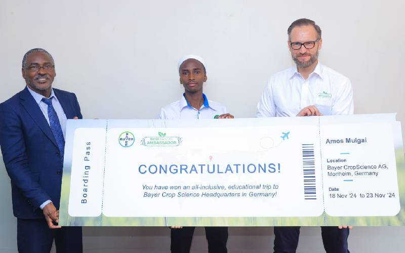 JKUAT student wins Bayer East Africa's Safe Use Ambassador Award