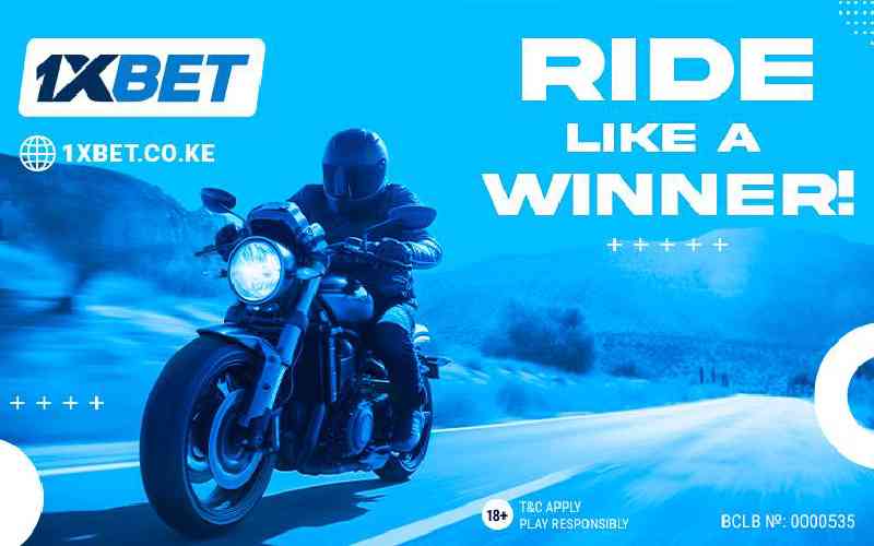 1xBet will help Kenya's riders become more responsible