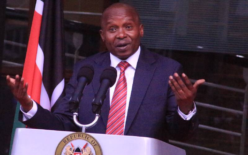 Kindiki addresses abductions as he exits Interior docket