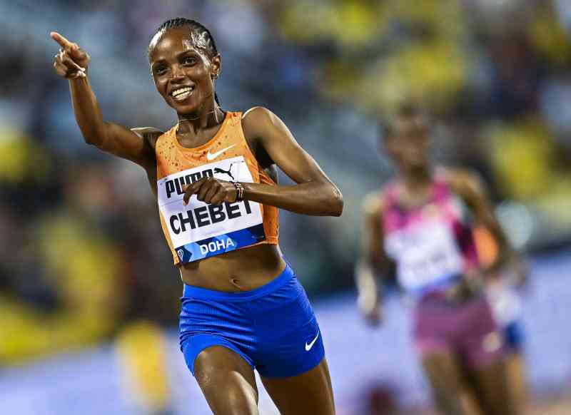 Chebet ready to show the way to glory once again as she races in Zurich