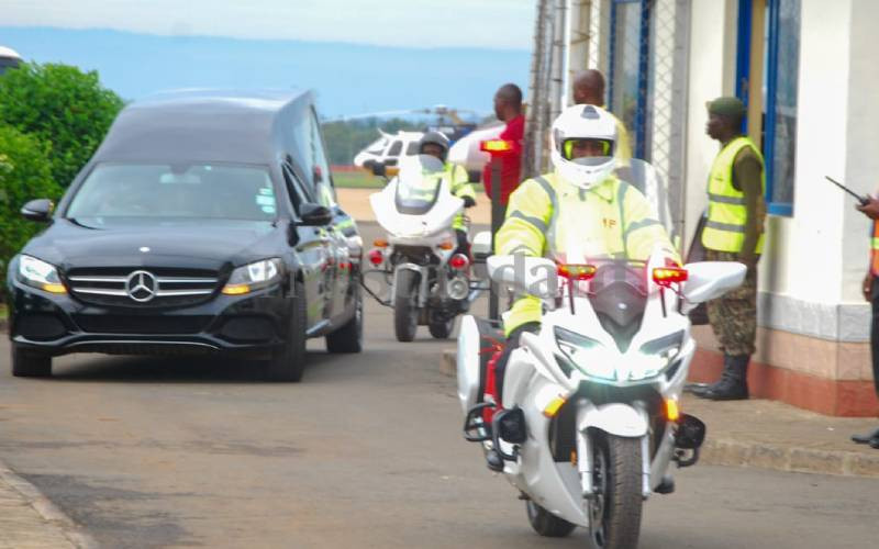 General Francis Ogolla laid to rest in Siaya