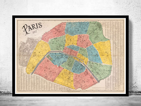 Old,Map,of,Paris,France,1867,Vintage,Wall,Print,paris, old map of paris, paris poster, oaris retro, vintage paris,Art,Reproduction,Illustration,france,vintage_map,old_map_of_paris,paris_map,map_of_paris,paris_poster,antique_paris,vintage_paris,paris_retro,old_paris,paris_plan,paris_decor