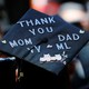 A student's graduation cap