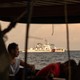 The China Coast Guard vessel shadows the Filipino vessel with tourists on board going to Thitu Island