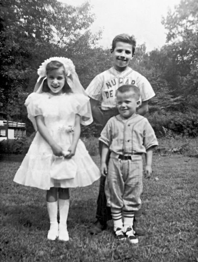 Joe Biden and siblings as children