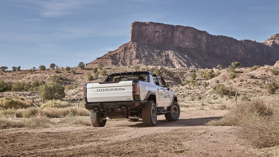 An image of the GMC Hummer EV pickup truck