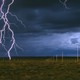 Walter De Maria's land-art installation, "The Lightning Field"