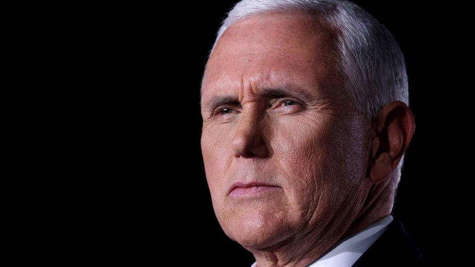 Close-up photo of Mike Pence