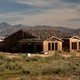 A photo of a house under construction