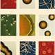 a collage of various microbes