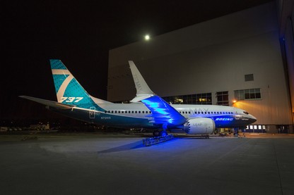 A Boeing 737 Max