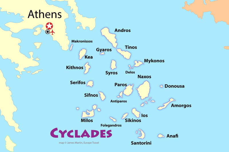 The Cyclades Islands