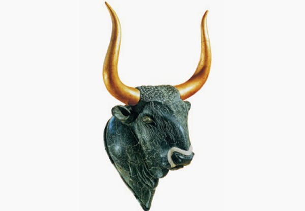 Bull’s Head Rhyton, Palace at Knossos