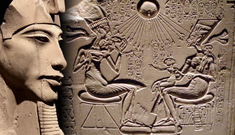 Akhenaten and Nefertiti