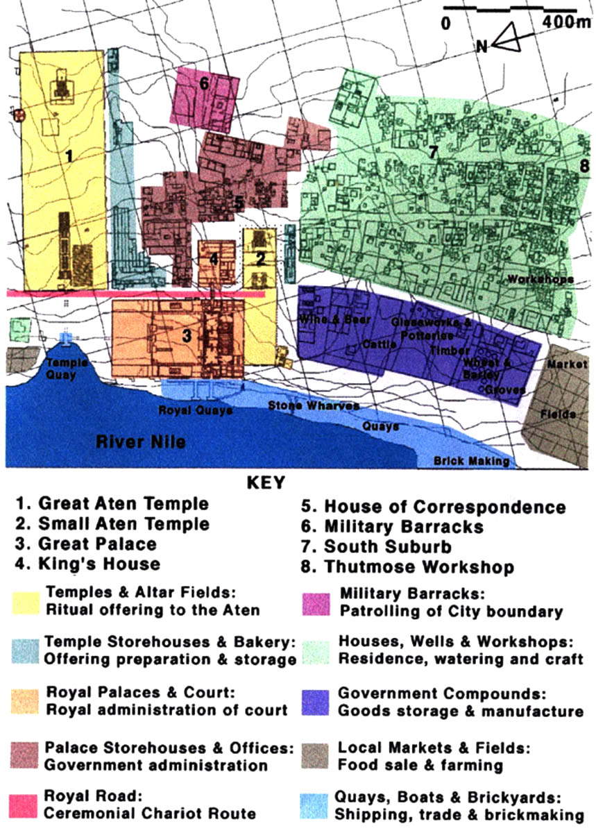 amarna project city map