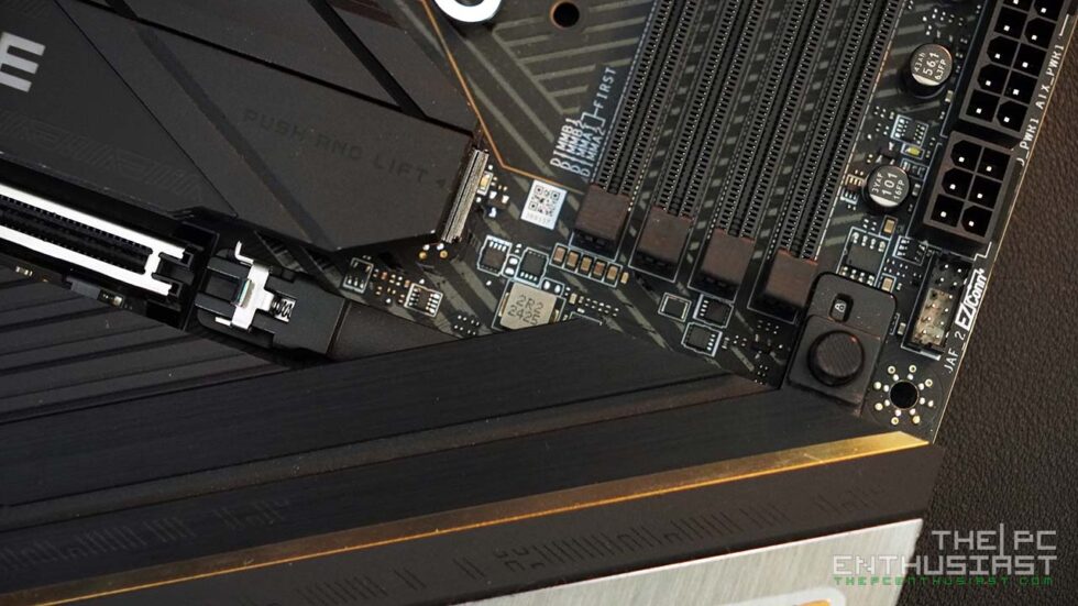 MSI EZ PCIe Release locked