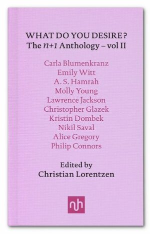 What Do You Desire? n+1 Anthology Volume II by Christian Lorentzen, Emily Witt, Molly Young, Christopher Glazek, A.S. Hamrah, Lawrence Jackson, Kristin Dombek, Alice Gregory, Nikil Saval