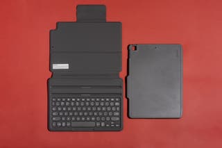 The Zagg Pro Keys keyboard case with no iPad inside.