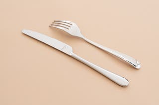 the Robert Welch Kingham Bright Flatware Set.