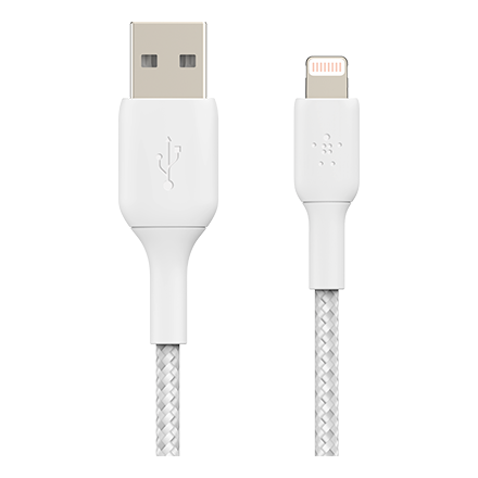 Belkin Belkin BoostCharge Braided USB-A to Lightning Cable, 1m