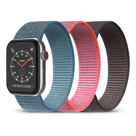 PureGear PureGear Velcro Watch Bands 3-Pack for Apple Watch 38/40/41/42mm