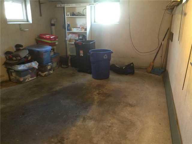 Water Stains On Basement Floor