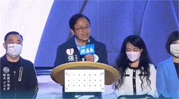 綠地變藍天！桃園市長選戰 張善政自行宣布當選