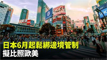 日本擬6月放寬邊境管制 觀光客有望入列