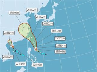 凱米「吸飽能量」今恐轉中颱！ 日氣象廳預測將登陸...