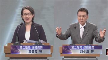 辯論會／蕭美琴指九二沒共識 趙少康：共識就是他講...