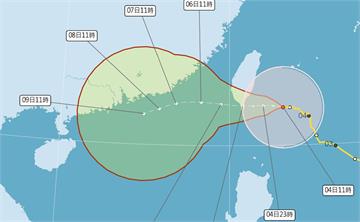 「小犬」暴風圈已觸陸！警戒範圍再擴澎湖 颱風眼抵...