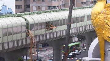 平常尖峰就很塞！ 吊臂砸穿中捷「周邊塞爆」