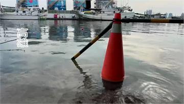 年度大潮！ 高雄旗津靠海區「水淹馬路」、屏東東港...