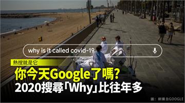 你今天Google了嗎?  2020搜尋"Why...