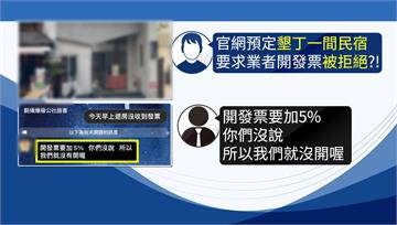 墾丁某民宿遭投訴 開發票要多收5%費用