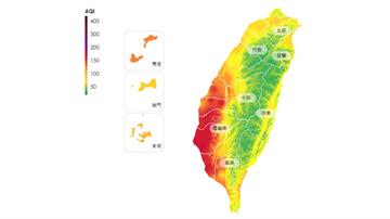 雲嘉南空品亮紅燈！ 鄭明典：這是明確的中國空汙影...