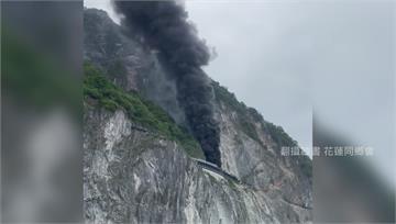 花蓮大清水明隧道起火「濃密黑煙竄出」 原因曝光「...