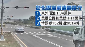 彰化測速照相桿王！東外環道年取締1.34萬件