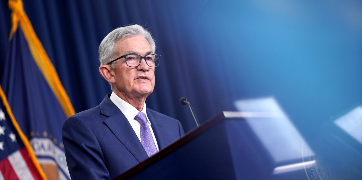 Jerome Powell, Vorsitzender der US-Notenbank, spricht auf einer Pressekonferenz nach einer Sitzung des Federal Open Market Committee (FOMC) in Washington, DC, am Mittwoch, den 12. Juni 2024.