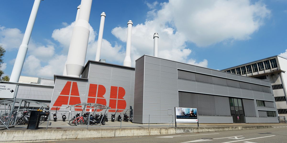 Industriegebäude der ABB in Baden.