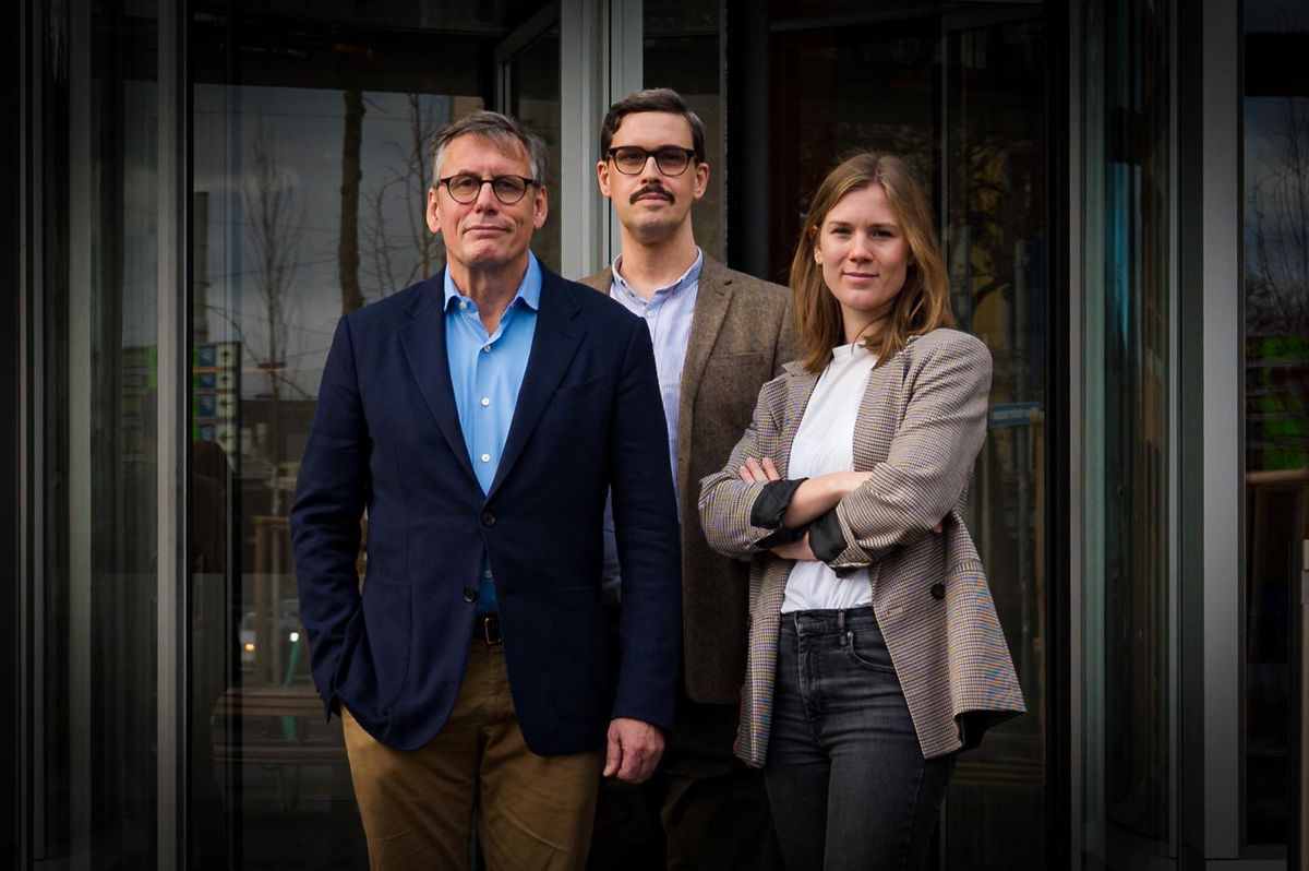 Edgar Schuler, Mathias Möller und Vanessa Hann (v.l.) schreiben abwechselnd für den Newsletter «Der Morgen». 