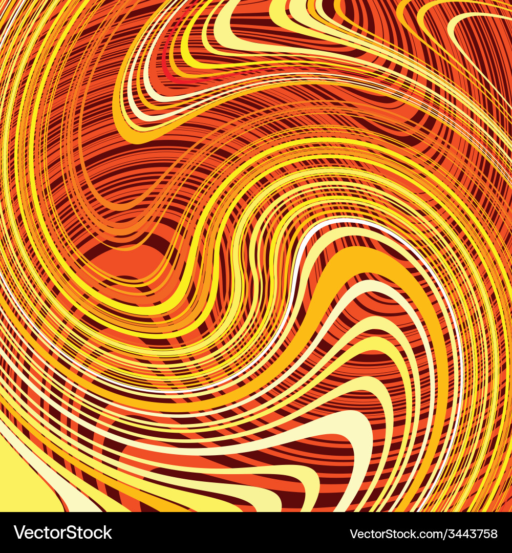 Swirl lines background vector image